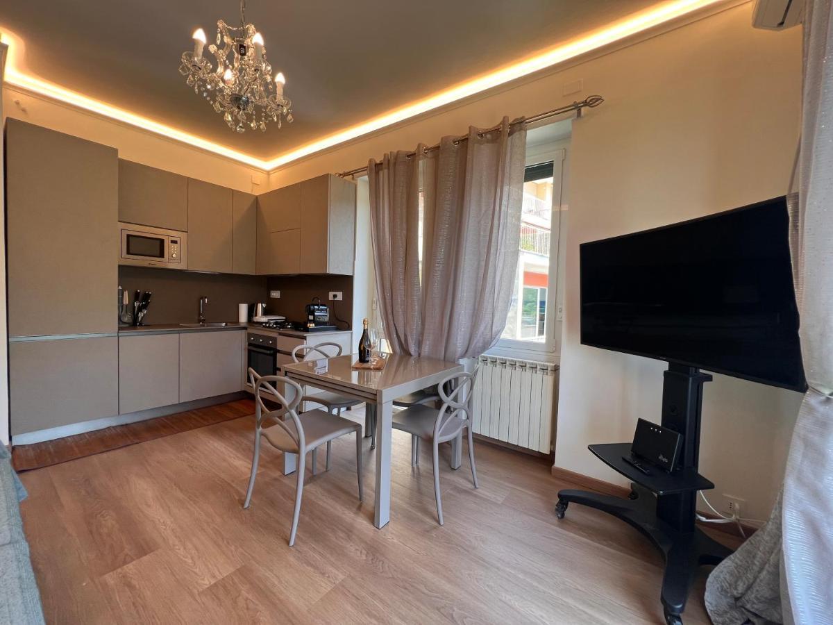 Val Di Sole 19-Iii Piano- Vista Mare- Vista Collina-Wifi 100Mg-Aria Condizionata In Tutte Le Stanze -L'Appartamento E' Stato Completamente Rinnovato Nel 2023 Rapallo Exteriör bild