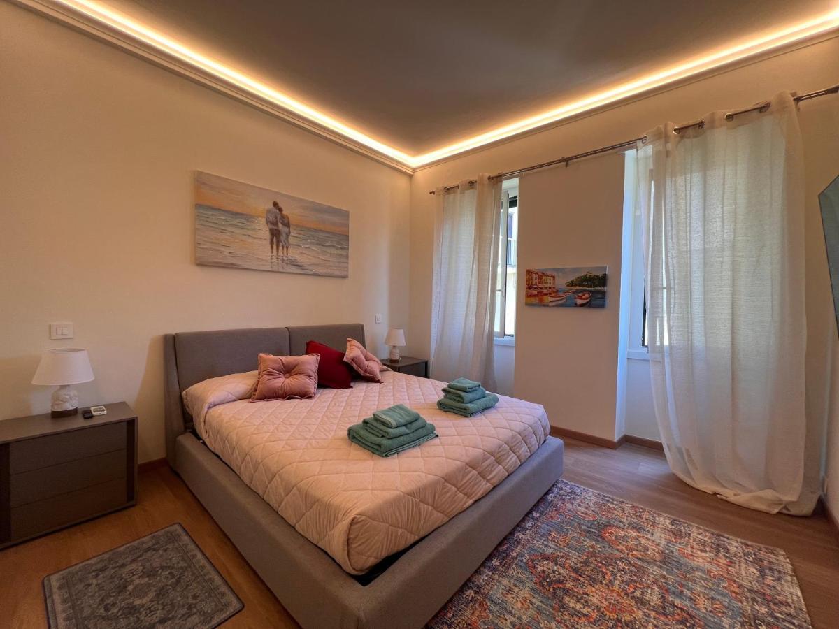 Val Di Sole 19-Iii Piano- Vista Mare- Vista Collina-Wifi 100Mg-Aria Condizionata In Tutte Le Stanze -L'Appartamento E' Stato Completamente Rinnovato Nel 2023 Rapallo Exteriör bild